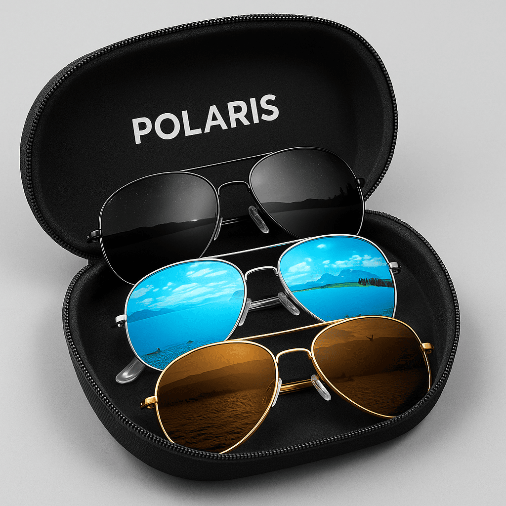 OFERTA IMPERDIBLE! SET DE 3 GAFAS URBANAS POLARIS®️