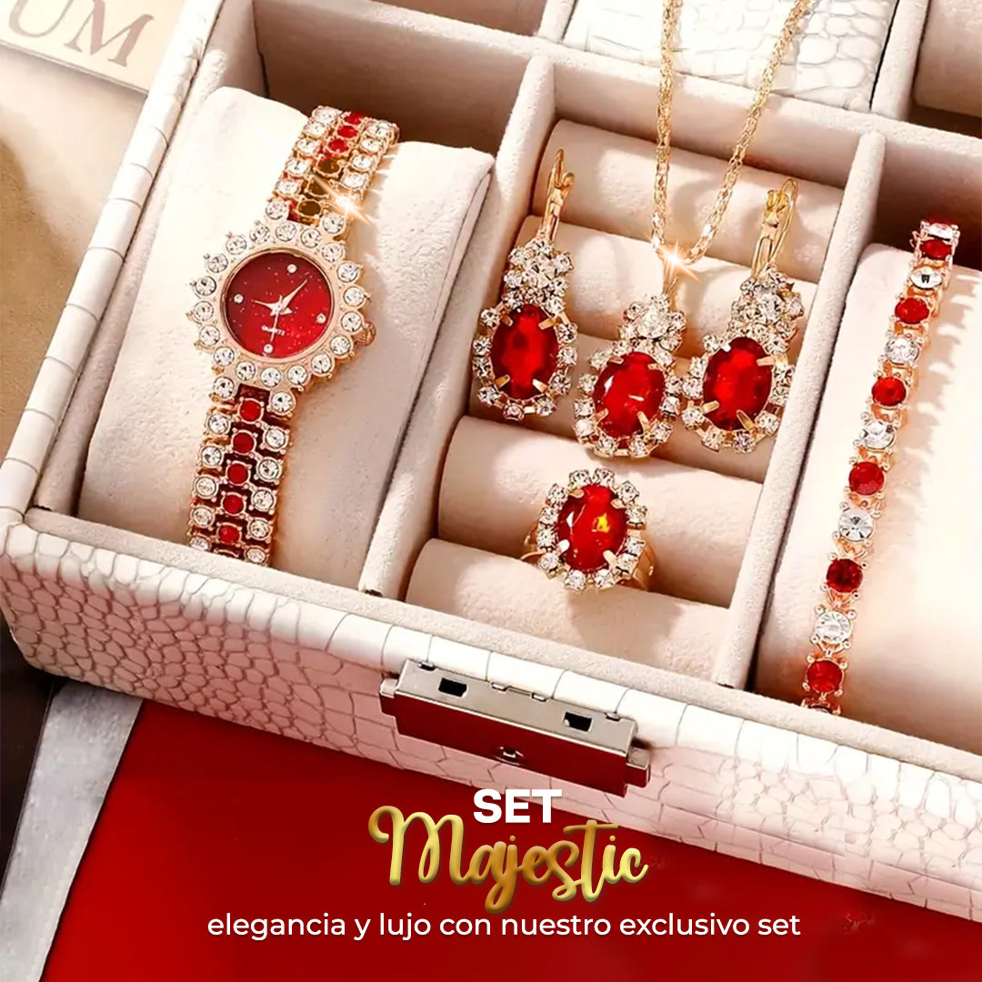 ¡JOYERÍA EXCLUSIVA! SET MAJESTIC + REGALO SORPRESA😍