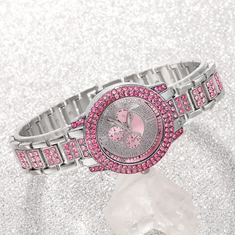 OFERTA LIMITADA! SET  DE RELOJ, BRAZALETE Y COLLAR PINK FAITH