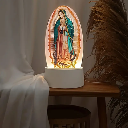 🔥EXCLUSIVO🔥 LAMPARA LED NUESTRA SEÑORA DE GUADALUPE🙏🏻