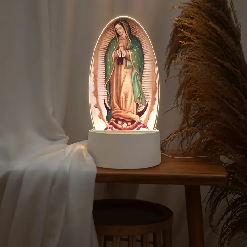 🔥EXCLUSIVO🔥 LAMPARA LED NUESTRA SEÑORA DE GUADALUPE🙏🏻
