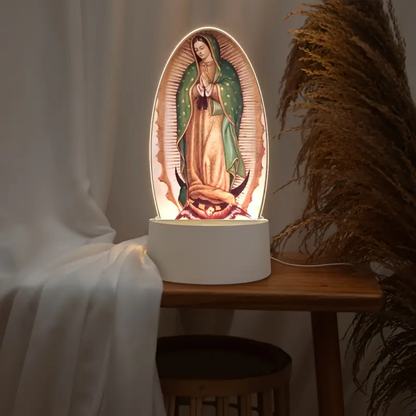 🔥EXCLUSIVO🔥 LAMPARA LED NUESTRA SEÑORA DE GUADALUPE🙏🏻