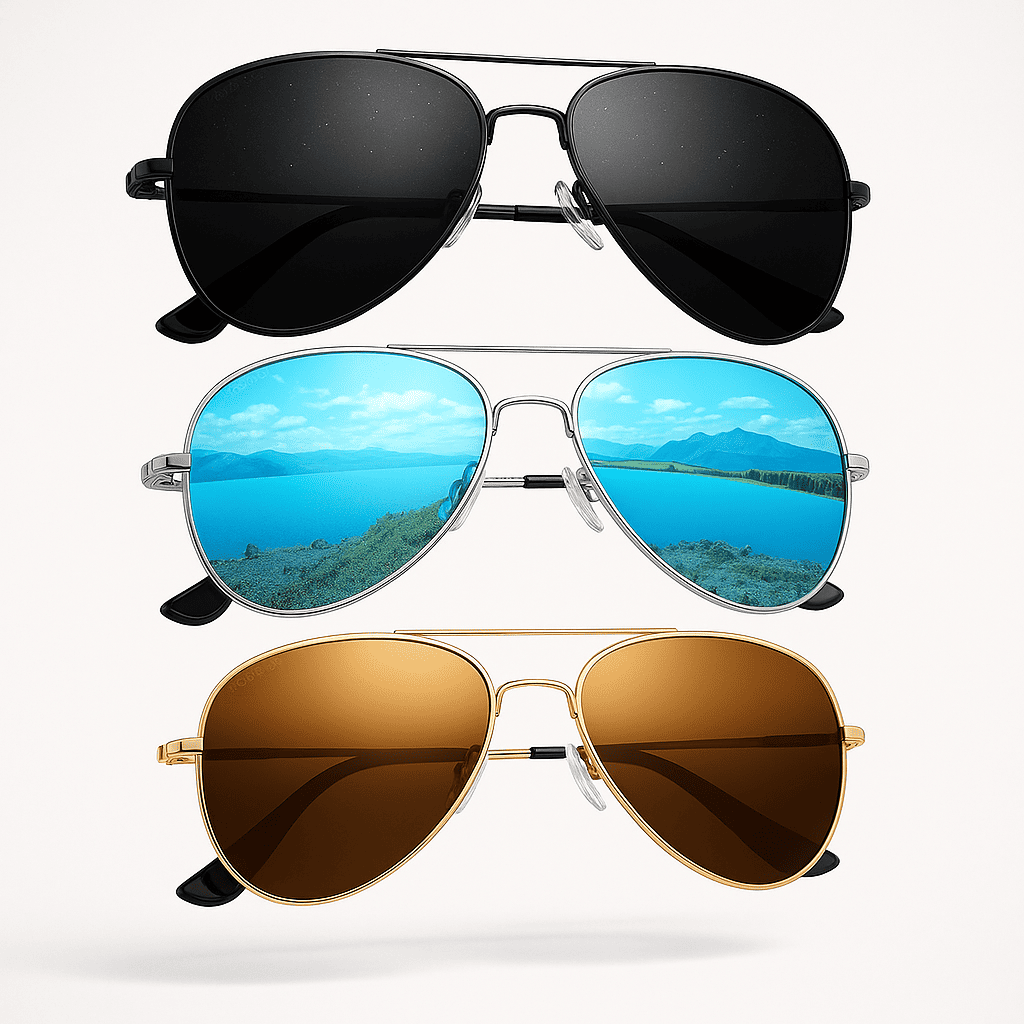 OFERTA IMPERDIBLE! SET DE 3 GAFAS URBANAS POLARIS®️