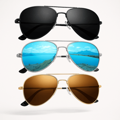 OFERTA IMPERDIBLE! SET DE 3 GAFAS URBANAS POLARIS®️